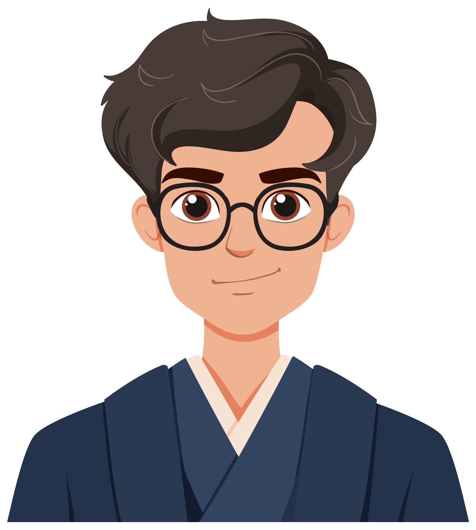 Young Man with Glasses Avatar